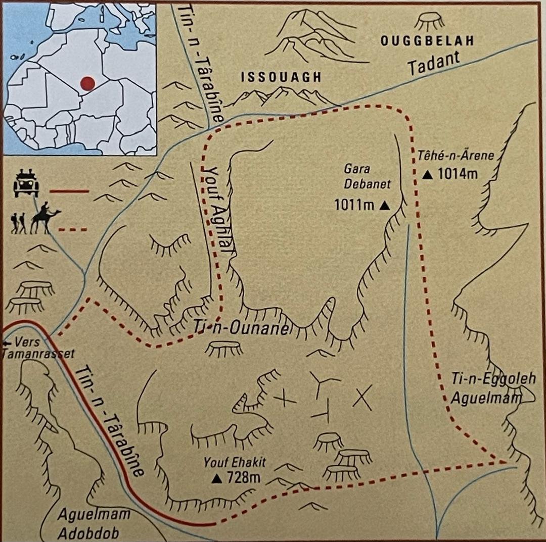 Méharée au Tassili du Hoggar